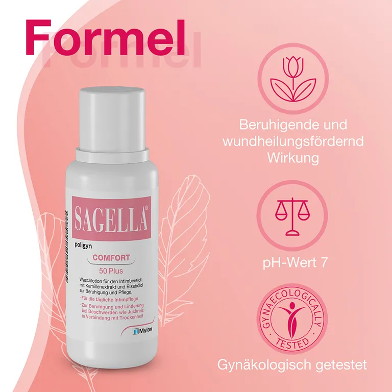 shopapotheke SAGELLA poligyn - Comfort 50 Plus: Intimwaschlotion mit Kamillenextrakt und Bisabolol Bis zu 55% Rabatt