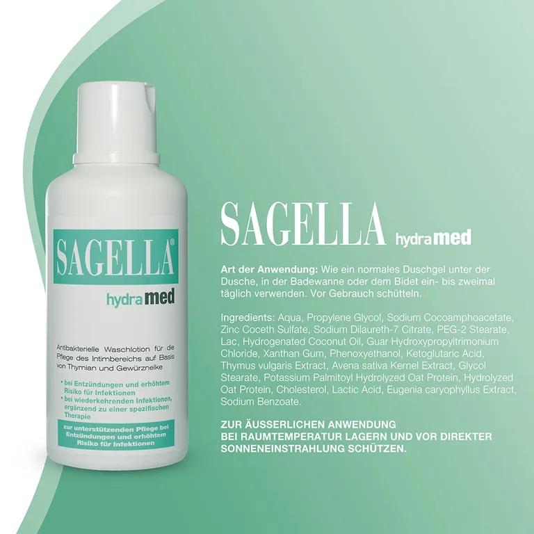 shopapotheke Sagella® hydramed - Intimwaschlotion Fabrik Onlineshop