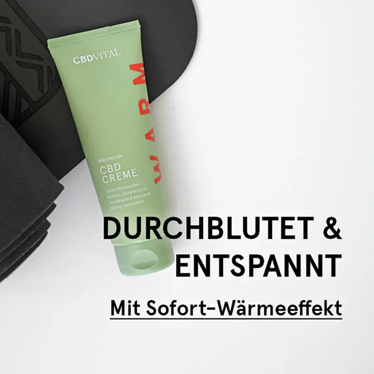 shopapotheke CBD VITAL Wärmende CBD Creme Versandkostenfrei