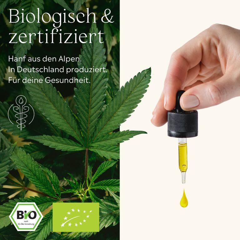 shopapotheke BIO-CBD-ÖL AKUT : 150 CBD-Tropfen mit 12% BIO-CBD von CANTURA® als Vollspektrum-Hanföl (Cannabis-Öl) Preisnachlass