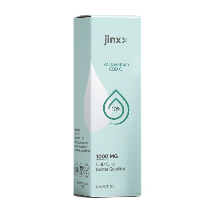 shopapotheke Jinxx - 10% Vollspektrum CBD Öl THC-frei Cyber Monday