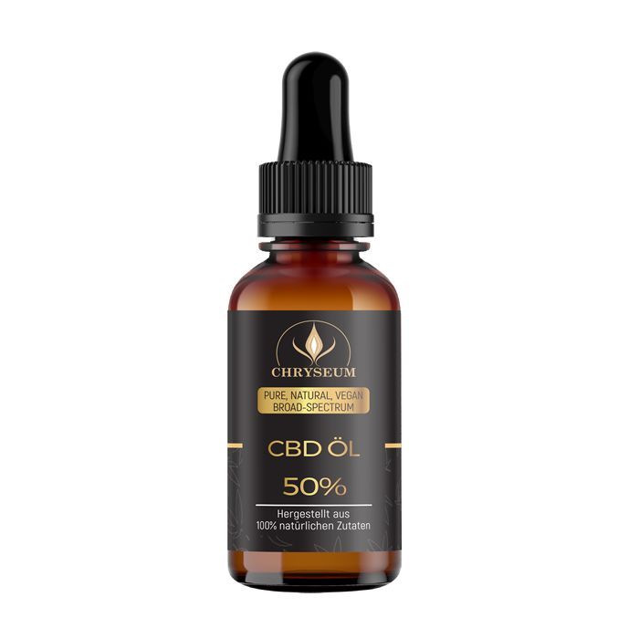 shopapotheke Chryseum®- 50 % CBD Öl Vollspektrum Valentinstagsangebot