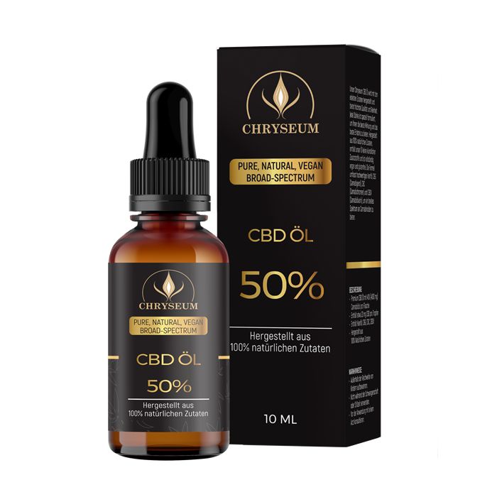 shopapotheke Chryseum®- 50 % CBD Öl Vollspektrum Valentinstagsangebot