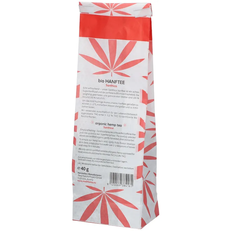 shopapotheke Medihem Hanftee Santhica Medihemp 40g Heißer Verkauf