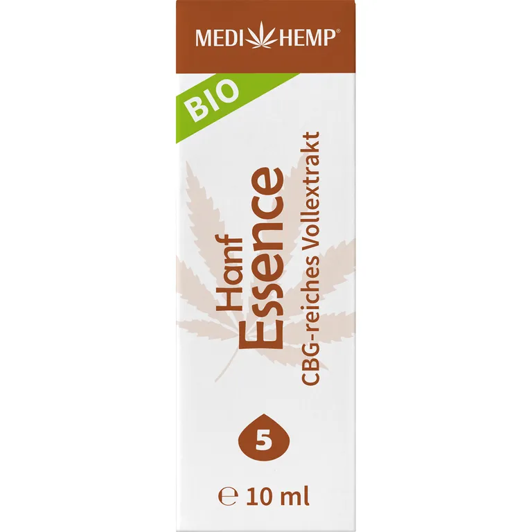 shopapotheke MEDIHEMP Bio Hanf Essence 5 % - 500mg CBG Räumungsverkauf