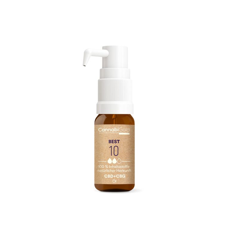 shopapotheke CannabiGold® Best 10 CBD- und CBG-Öl Tägliche Deals