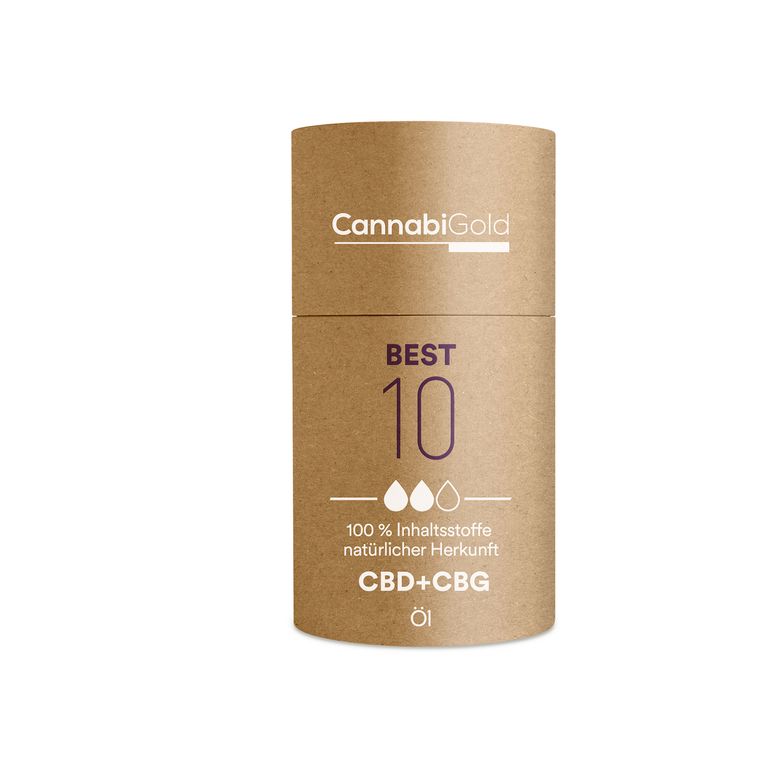 shopapotheke CannabiGold® Best 10 CBD- und CBG-Öl Tägliche Deals