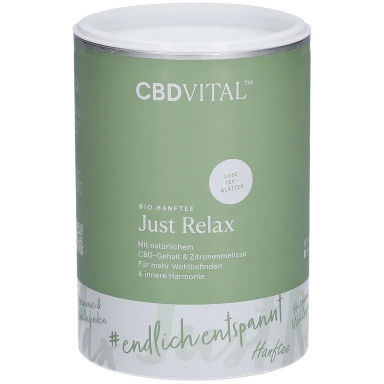 shopapotheke CBDVITAL Bio Hanftee Just Relax