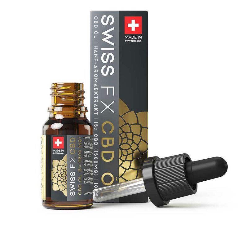 shopapotheke SWISS FX CBD Öl 15% Vollspektrum Begrenzte Freigabe