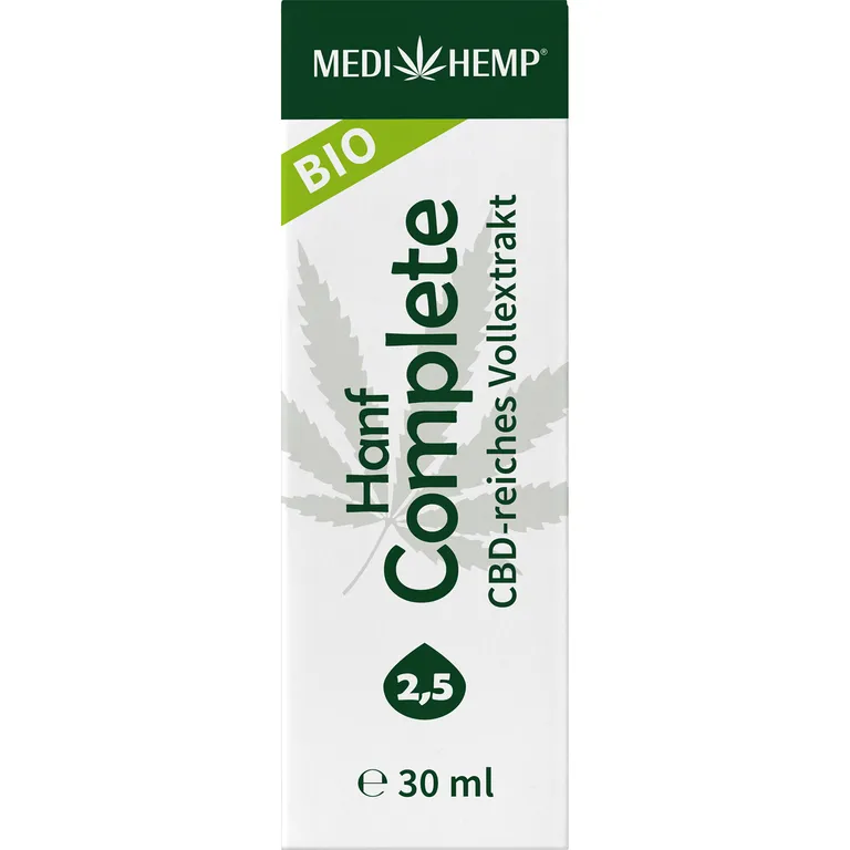shopapotheke Medihemp Bio Hanf Complete 2 5% - 750mg CBD Letzte 3 Tage