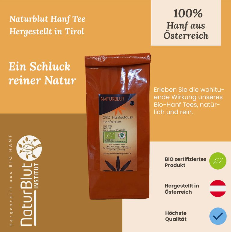shopapotheke NaturBlut CBD Hanfblütentee Letzter Tag