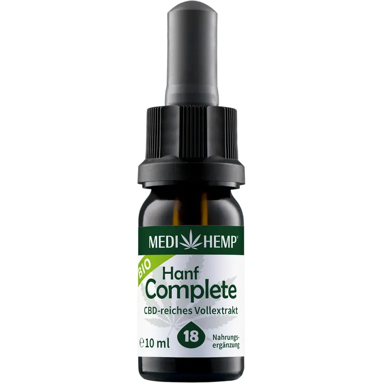 shopapotheke MEDIHEMP Bio Hanf Complete 18% - 1800mg CBD Sonderangebot der Fabrik