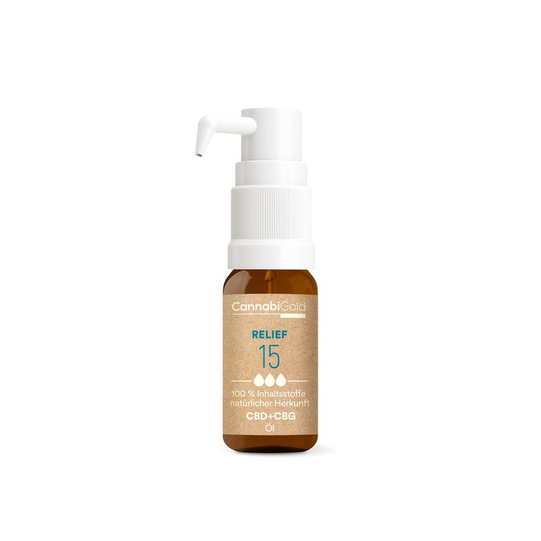 shopapotheke CannabiGold® Relief 15 CBD- und CBG-Öl Super Rabatt