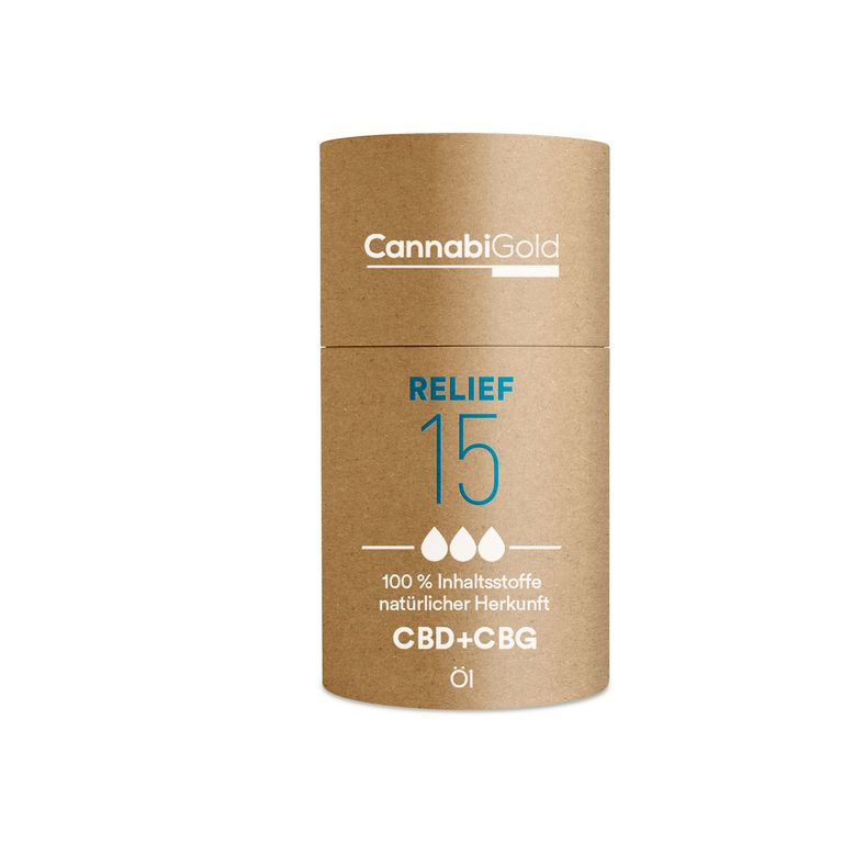 shopapotheke CannabiGold® Relief 15 CBD- und CBG-Öl Super Rabatt