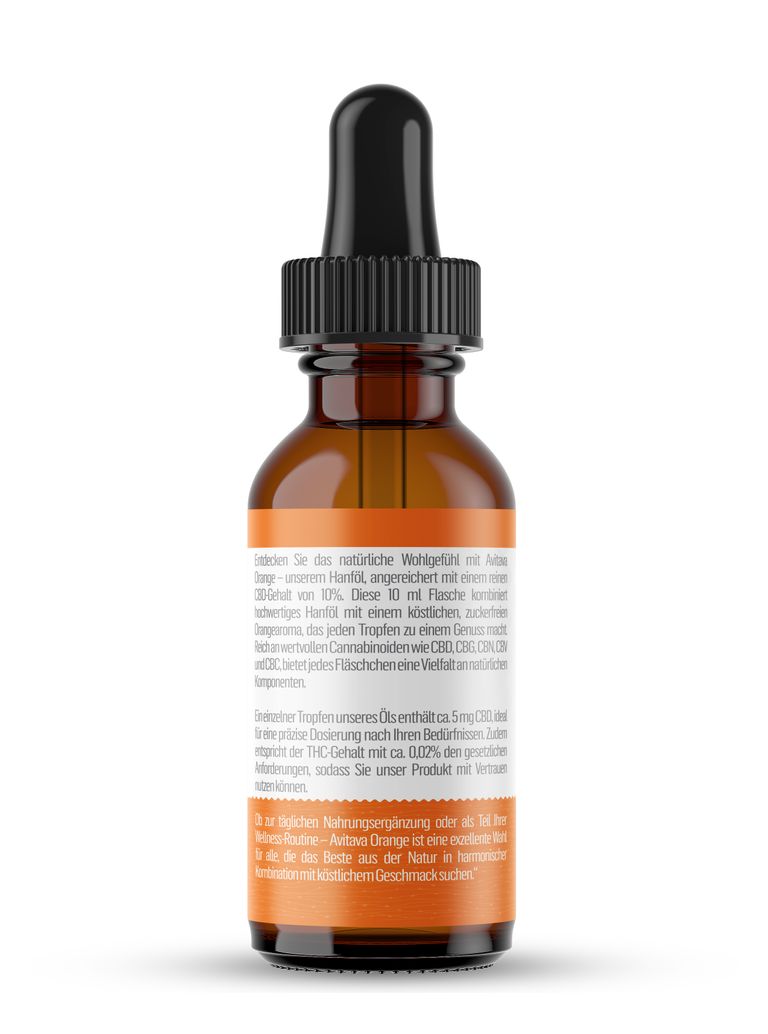 shopapotheke Avitava Orange 10% CBD Öl im Vollspektrum Rabatte dieses Monats