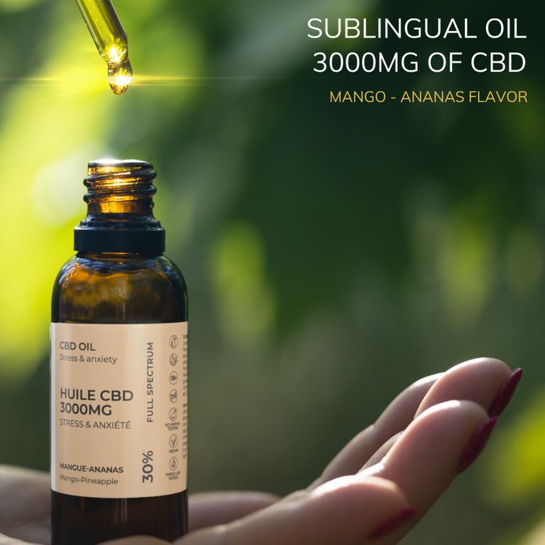 shopapotheke BIOGRINE CBD-ÖL 30 % Mango-Ananas Auslauf