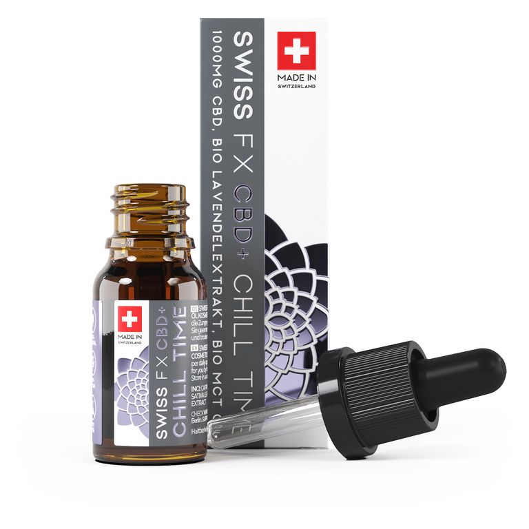 shopapotheke SWISS FX CBD ÖL: CHILL TIME Kostenloser Versand