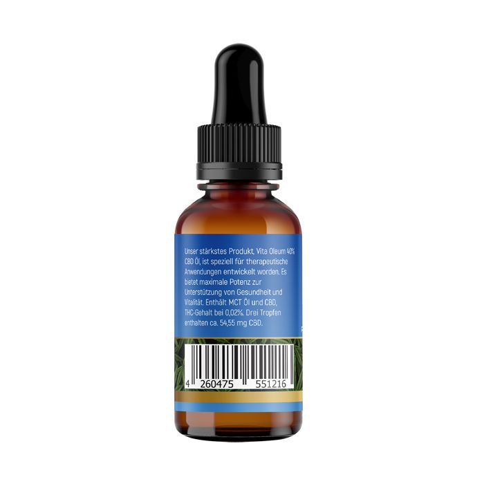 shopapotheke Vita Oleum® 40% CBD-Öl Fabrik Onlineshop