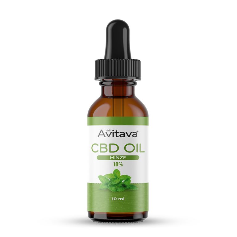 shopapotheke Avitava CBD 10% Öl im Vollspektrum Minze