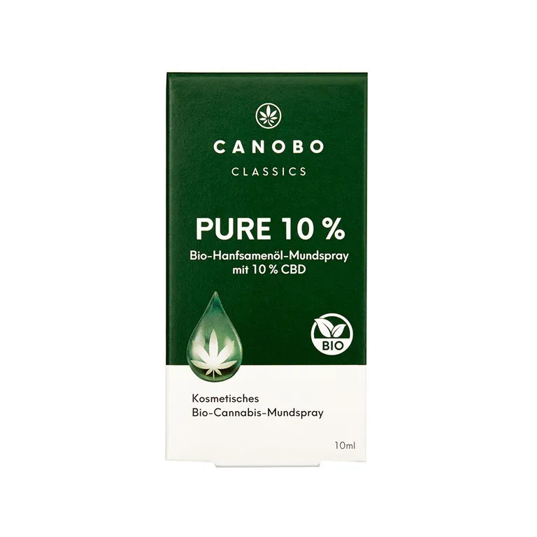shopapotheke CANOBO PURE 10% Bio CBD Mundspray Begrenztes Angebot
