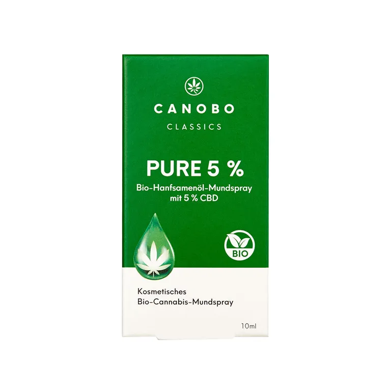 shopapotheke CANOBO PURE 5% Bio CBD Mundspray Online Shopping
