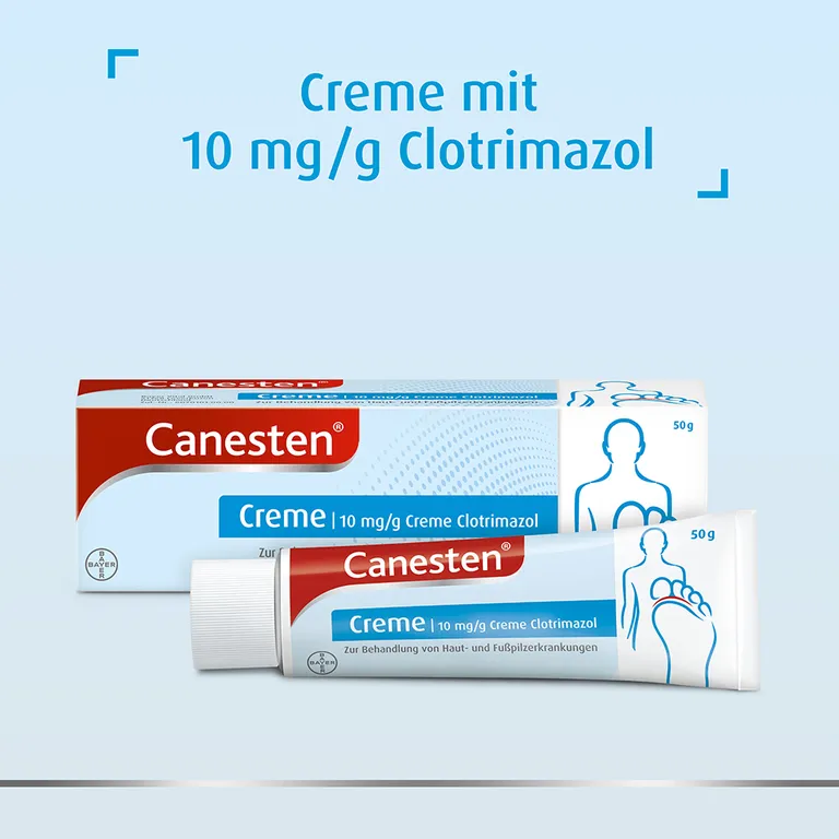 shopapotheke Canesten® Creme gegen Pilzerkrankungen an Haut & Füßen 50g Begrenzte Freigabe