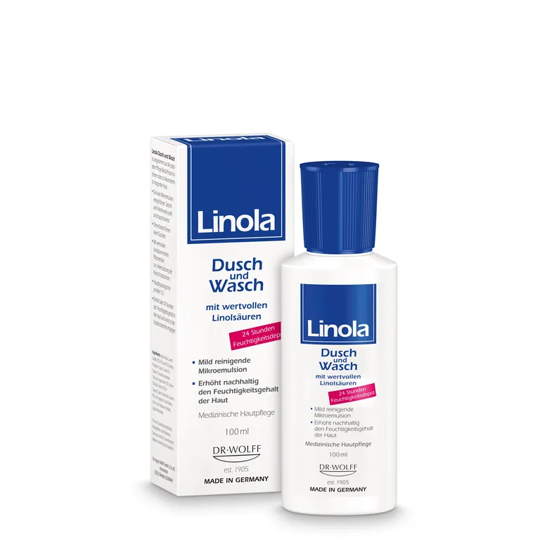 shopapotheke Linola Dusch und Wasch - Duschgel für trockene oder zu Neurodermitis neigende Haut