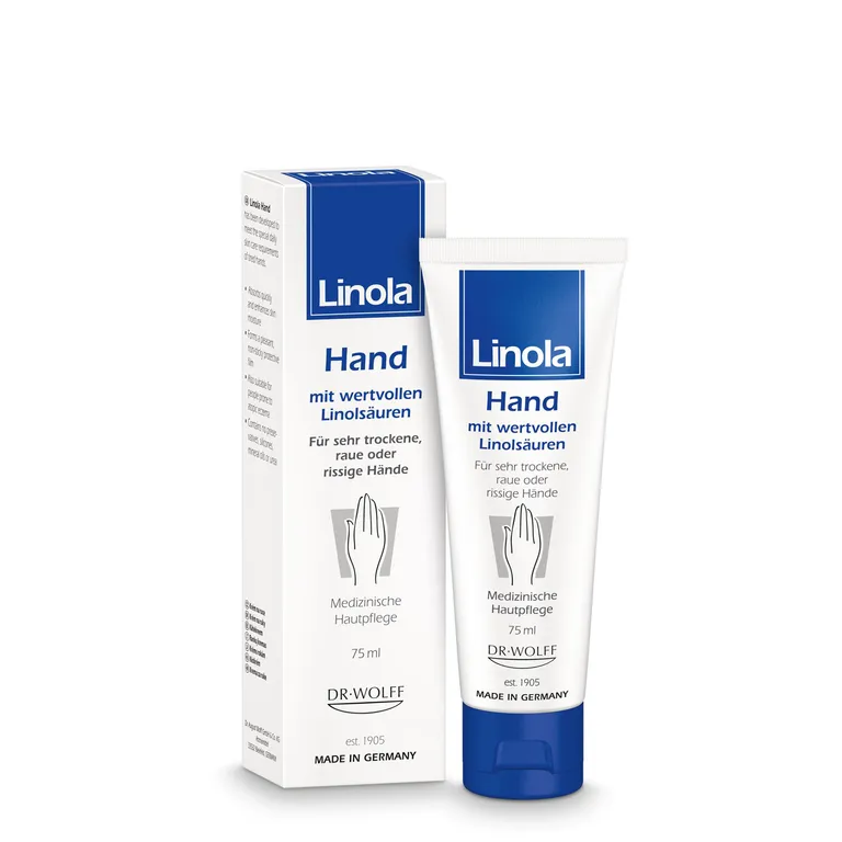 shopapotheke Linola Hand - Handcreme für trockene raue oder rissige Hände