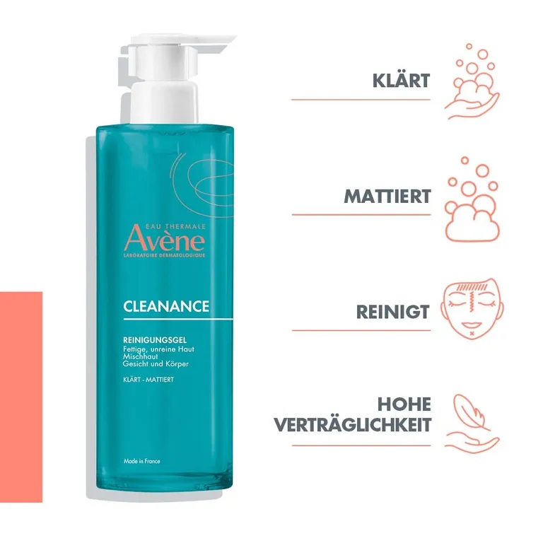 shopapotheke Avène Cleanance Reinigungsgel - bei Akne Pickel und Mitesser zollfrei