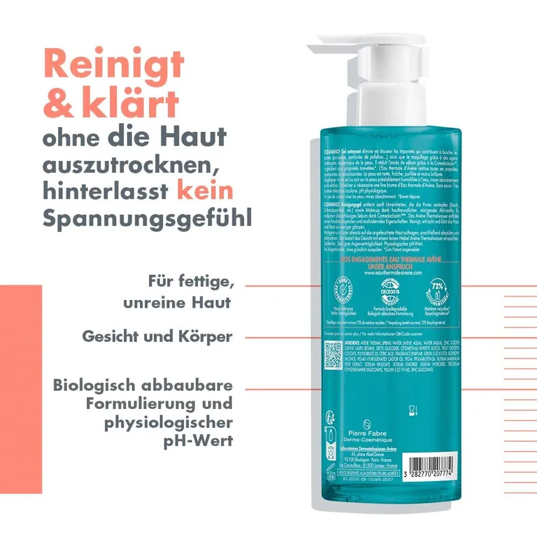 shopapotheke Avène Cleanance Reinigungsgel - bei Akne Pickel und Mitesser zollfrei