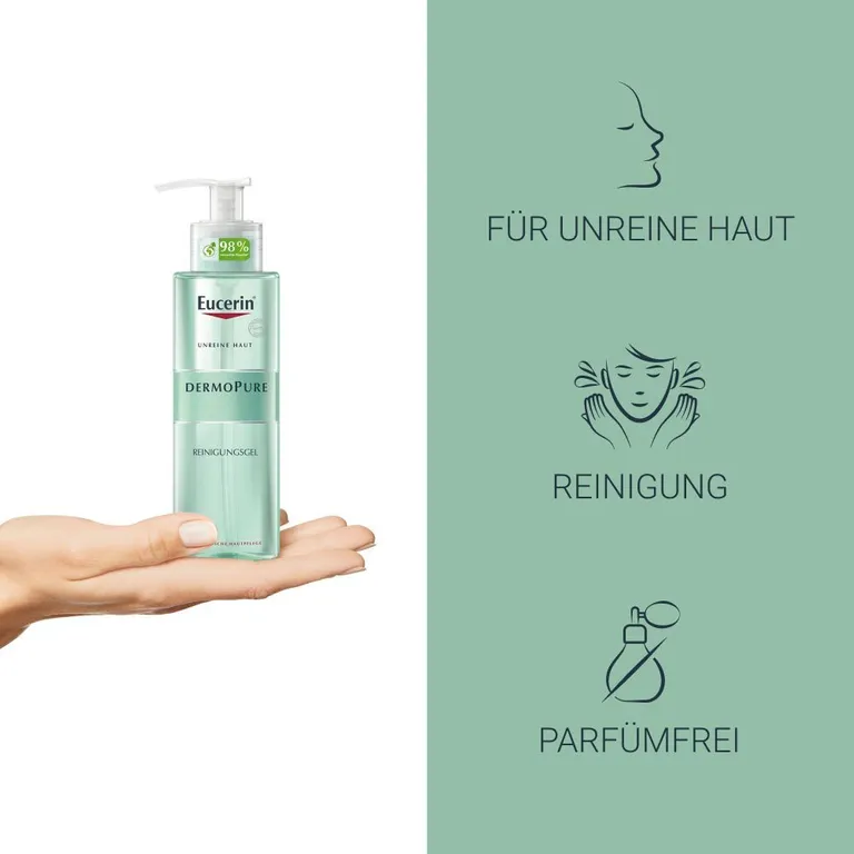 shopapotheke Eucerin® DermoPure Reinigungsgel – Gegen Pickel und unreine Haut – Effektive und gleichzeitig sanfte Reinigung - Jetzt 20% sparen mit Code "eucerin20" 2025