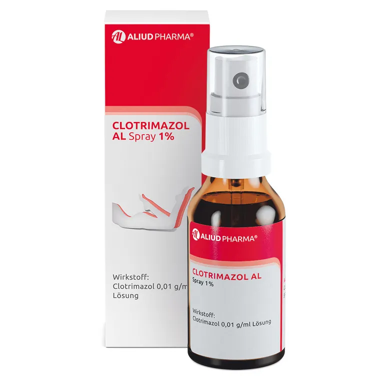 shopapotheke Clotrimazol AL Spray 1% bei Fußpilz