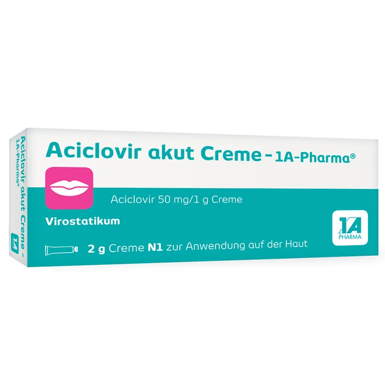 shopapotheke Aciclovir akut Creme - 1A Pharma® Fabrikverkauf