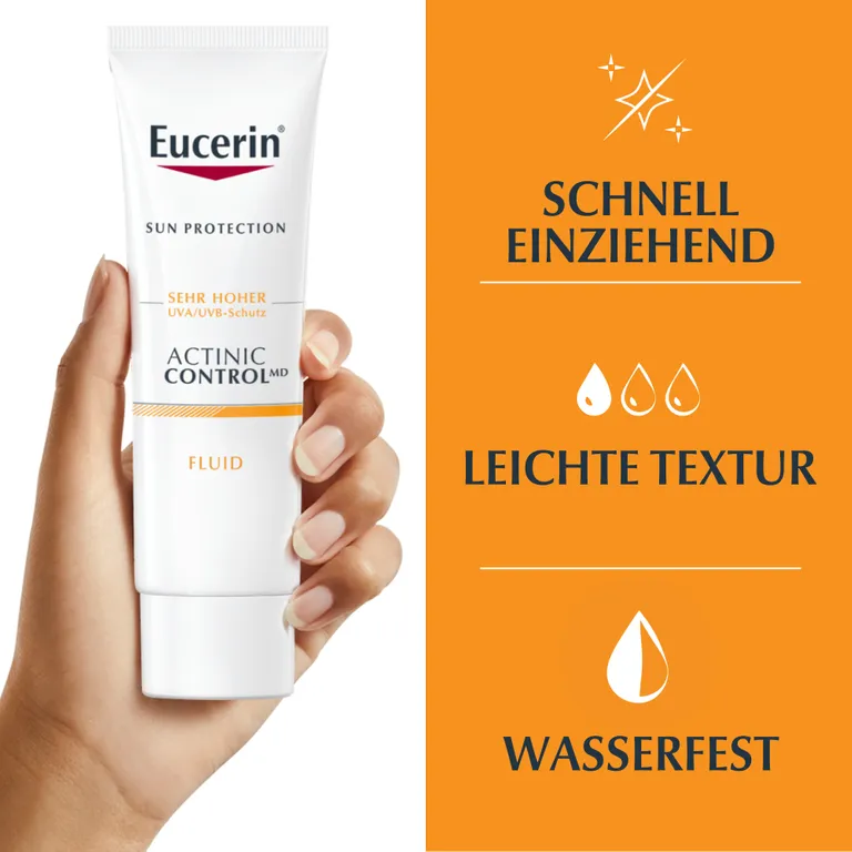shopapotheke Eucerin® Sun Actinic Control MD – Zertifiziertes Medizinprodukt auch zur Prävention von aktinischer Keratose und hellem Hautkrebs - Jetzt 20% sparen mit Code "eucerin20" + Eucerin Oil Control Face LSF50+ 20ml GR Flash Sale