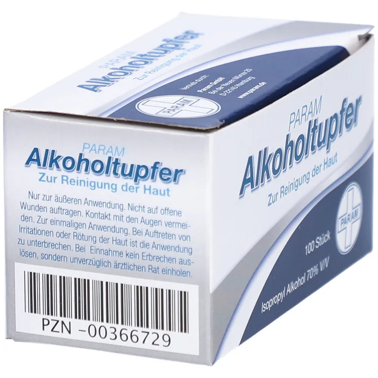 shopapotheke PARAM Alkoholtupfer Jubiläumsangebot