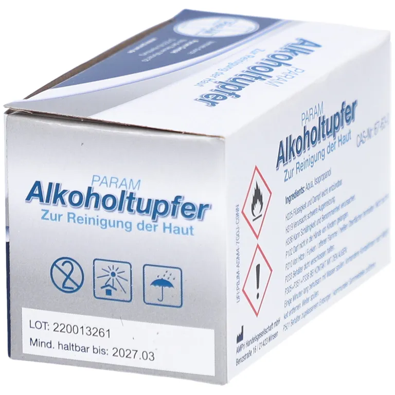 shopapotheke PARAM Alkoholtupfer Jubiläumsangebot