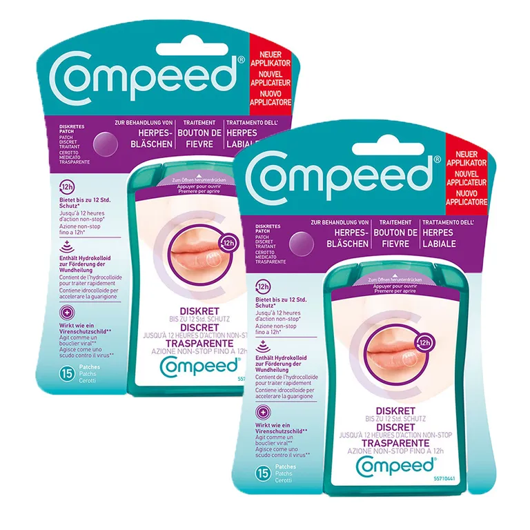 shopapotheke Compeed® Herpes Bläschen Patches Doppelpack Top Angebot