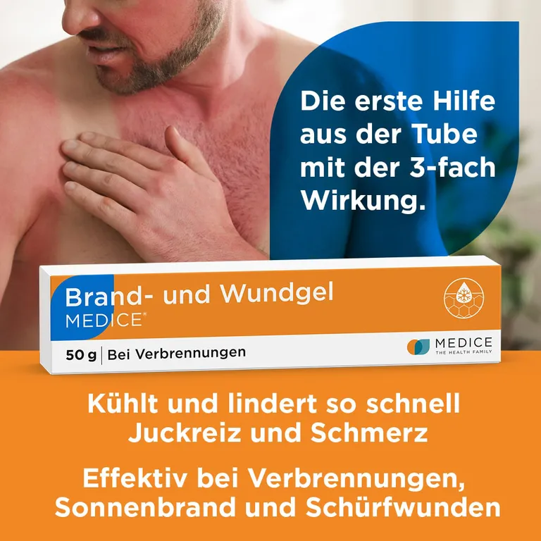 shopapotheke Brand und Wundgel Medice bei Verbrennungen & Sonnenbrand Blitzangebot