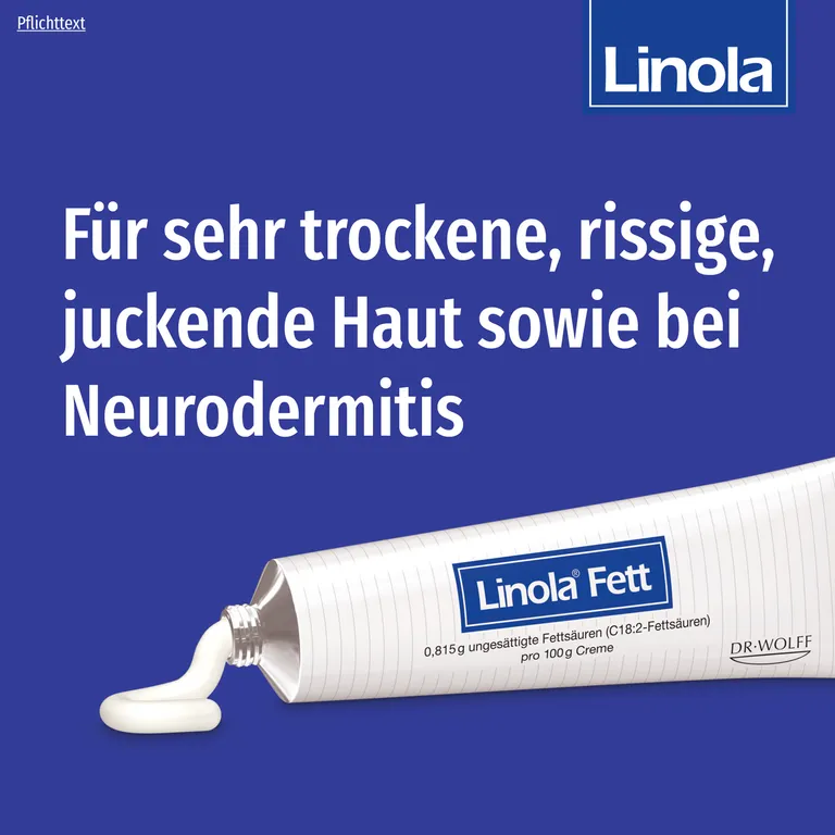 shopapotheke Linola Fett - Fettcreme für sehr trockene rissige oder juckende Haut und bei Neurodermitis Kauf eins, bekomm eins gratis
