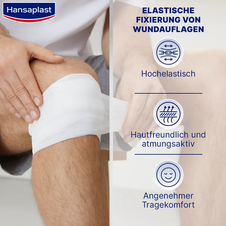 shopapotheke Hansaplast MED Elastische Fixierbinde 4 m x 8 cm Wochenangebot