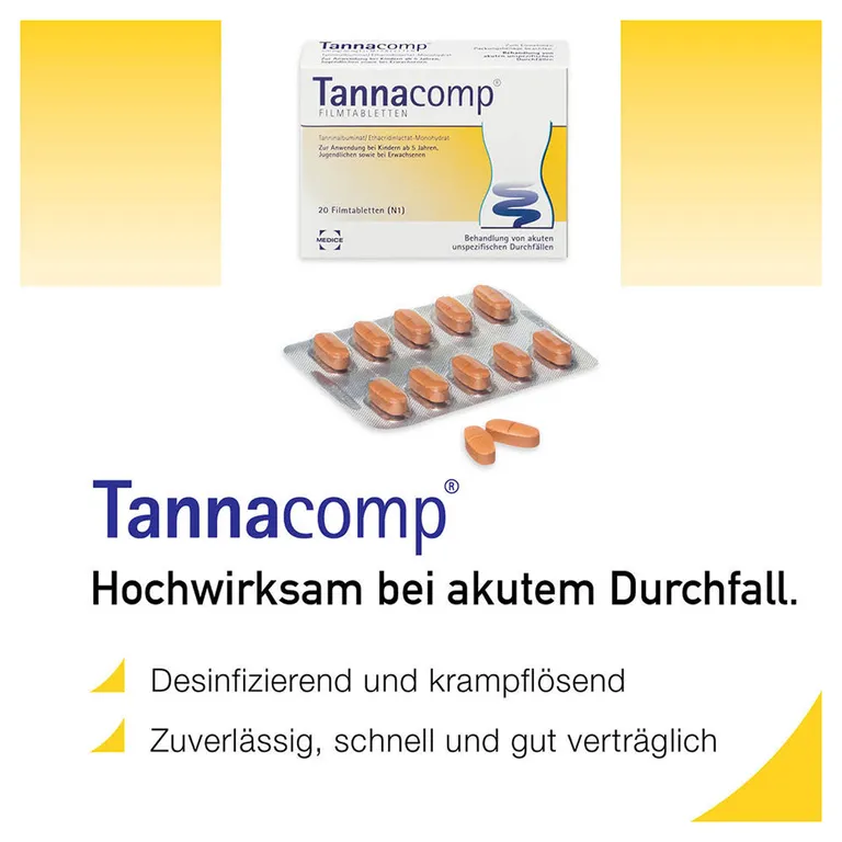 shopapotheke Tannacomp® bei akutem Durchfall Kostenlose Rückgabe