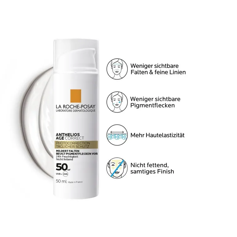 shopapotheke La Roche Posay Anthelios Age Correct LSF 50+ Bis zu 65% Rabatt