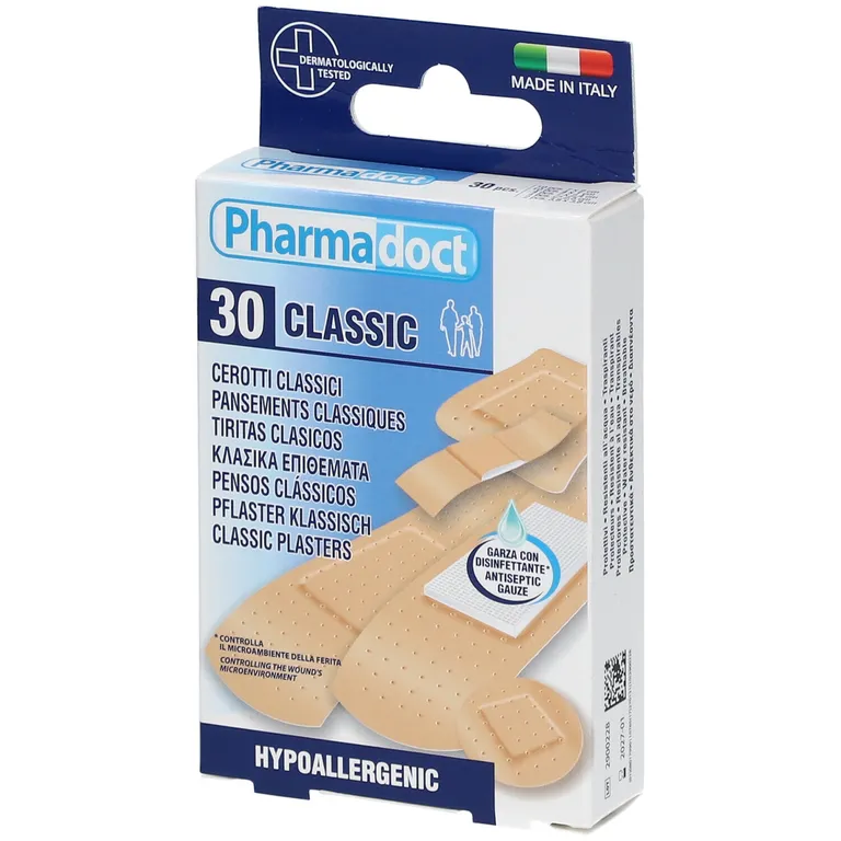 shopapotheke Pharmadoct Pflaster klassisch mit antiseptischer Auflage 5 Größen