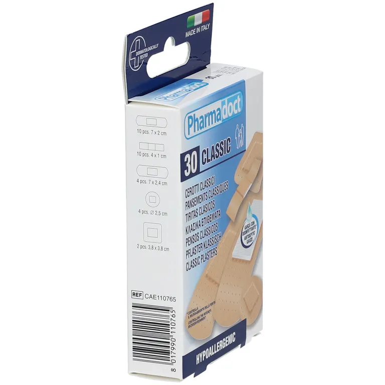 shopapotheke Pharmadoct Pflaster klassisch mit antiseptischer Auflage 5 Größen Discount Store für neue Produkte