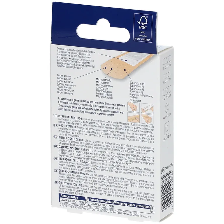 shopapotheke Pharmadoct Pflaster klassisch mit antiseptischer Auflage 5 Größen Discount Store für neue Produkte