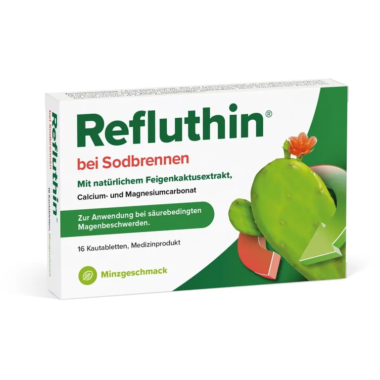 shopapotheke Refluthin® bei Sodbrennen Minze