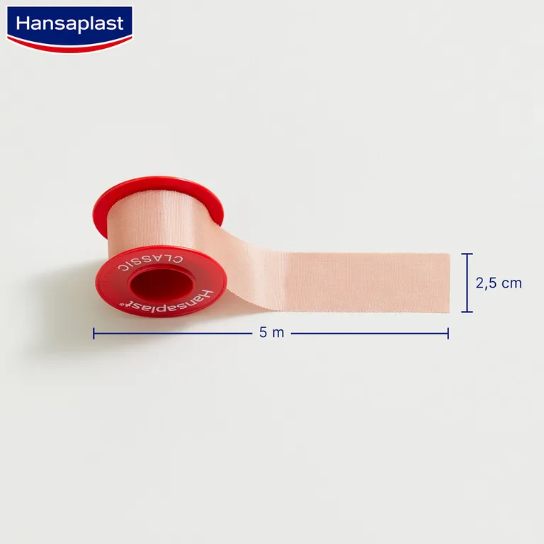 shopapotheke Hansaplast Fixierpflaster Classic 5 m x 2 5 cm Fabrikladen