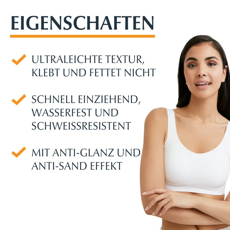 shopapotheke Eucerin® Oil Control Body Sun Dry Touch Gel-Creme LSF 50+ – sehr hoher Sonnenschutz mit ultra leichter Textur Anti-Sand Effekt und Anti-Glanz Effekt - Jetzt 20% sparen mit Code "eucerin20" + Eucerin Oil Control F Begrenzt auf 3 Tage