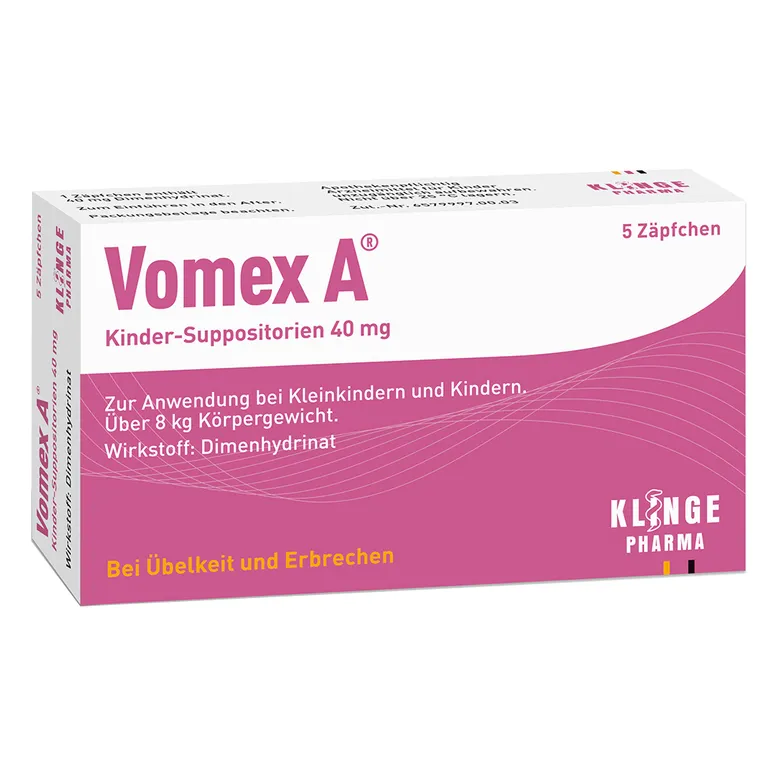 shopapotheke Vomex A® 40 mg Kinder-Suppositorien Black Friday Preise