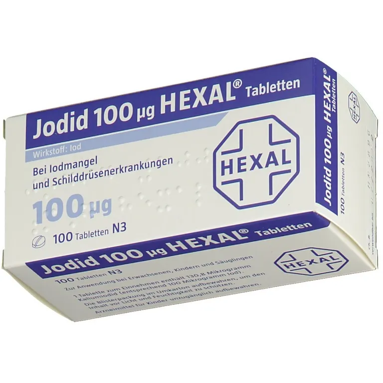 shopapotheke Jodid 100 µg HEXAL® Verkauf